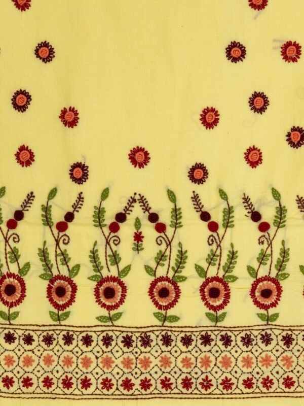 Adrika's Designer Hand Embroidered Cotton 3 Piece Set