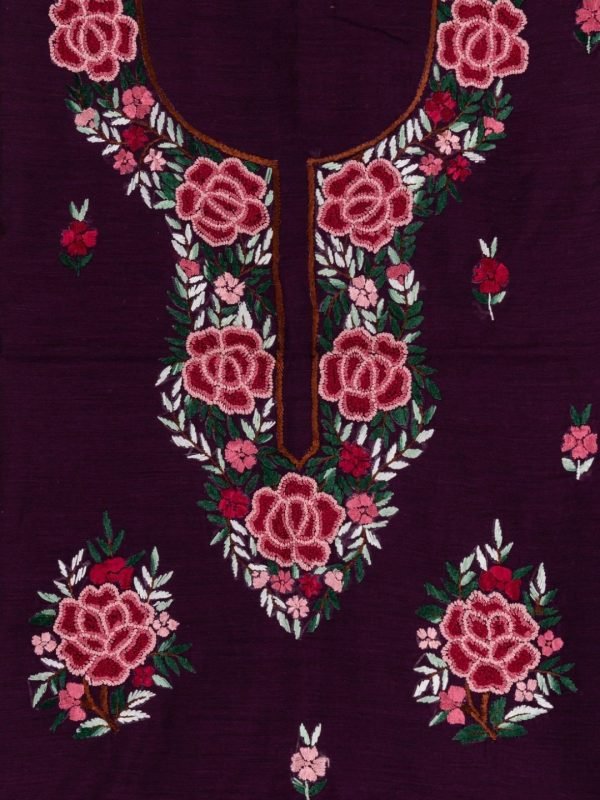 Handcrafted Adrika Chanderi Cotton Unstitched Kurta