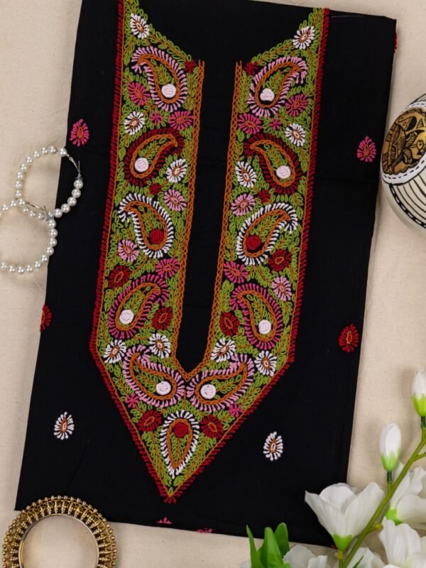 Hand Embroidered Kora Designer Kurta
