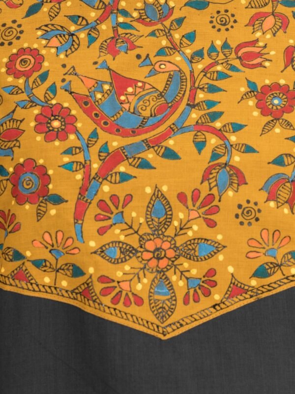 Traditional Hand printed on Adrika’s Khadi Cotton Kurt