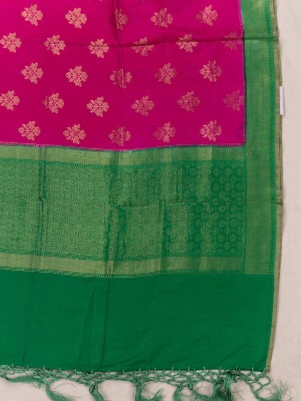 Banarasi Katan Jamewar Dupatta with timeless beauty by Adrika