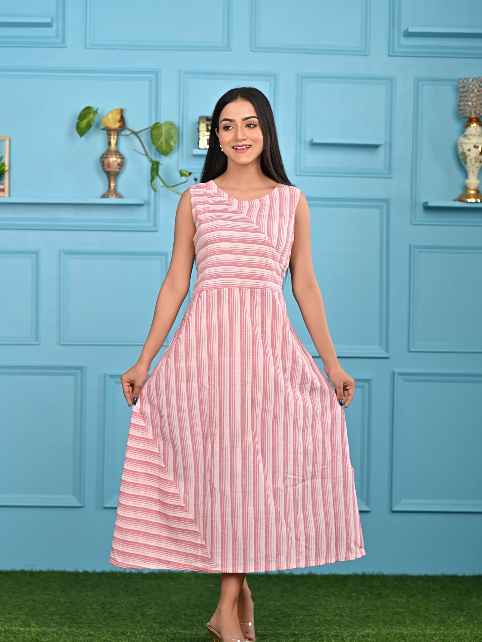 Adrika’s Handloom Cotton Dress