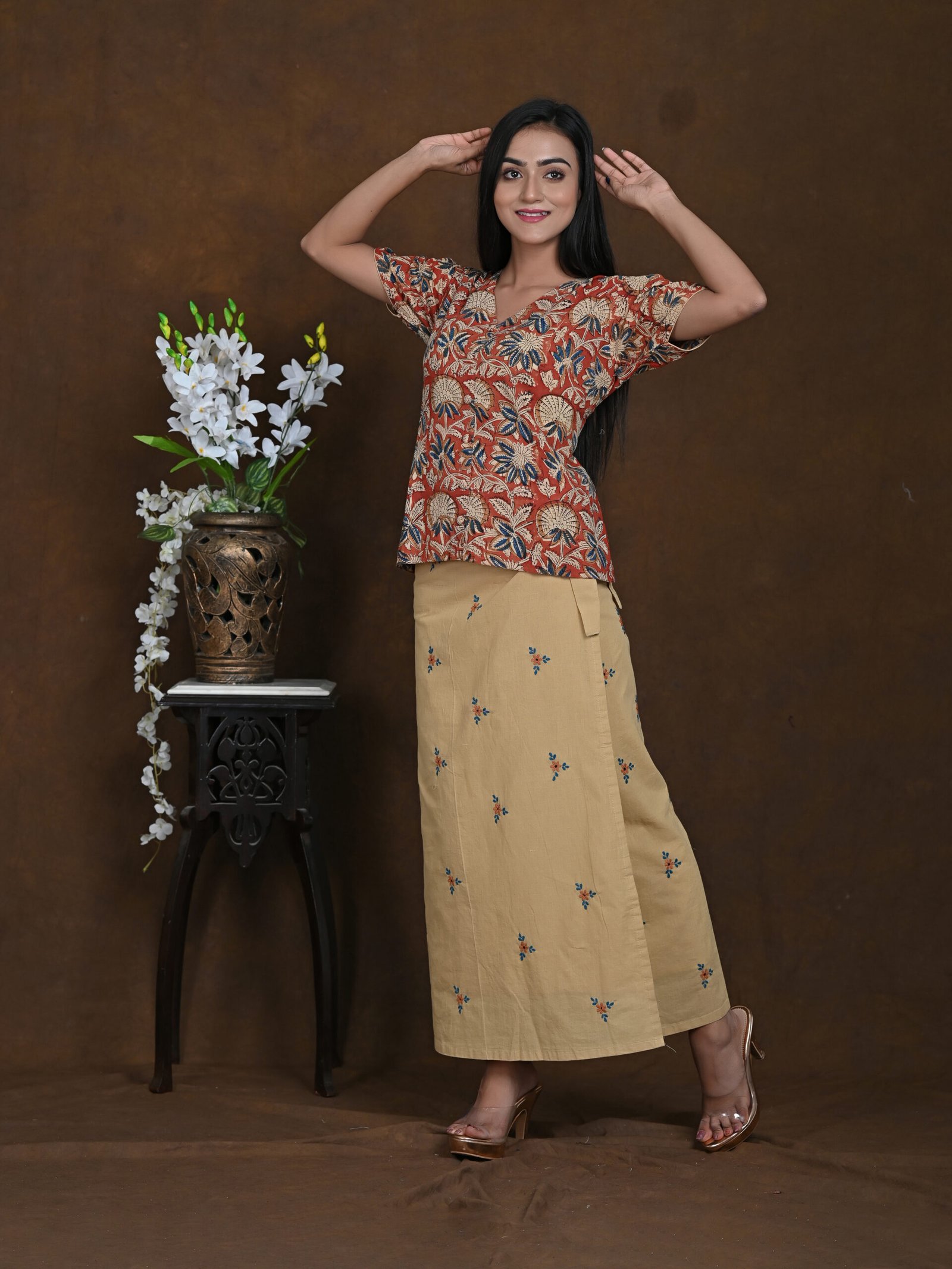 Adrika’s Pure Cotton Wrap Around