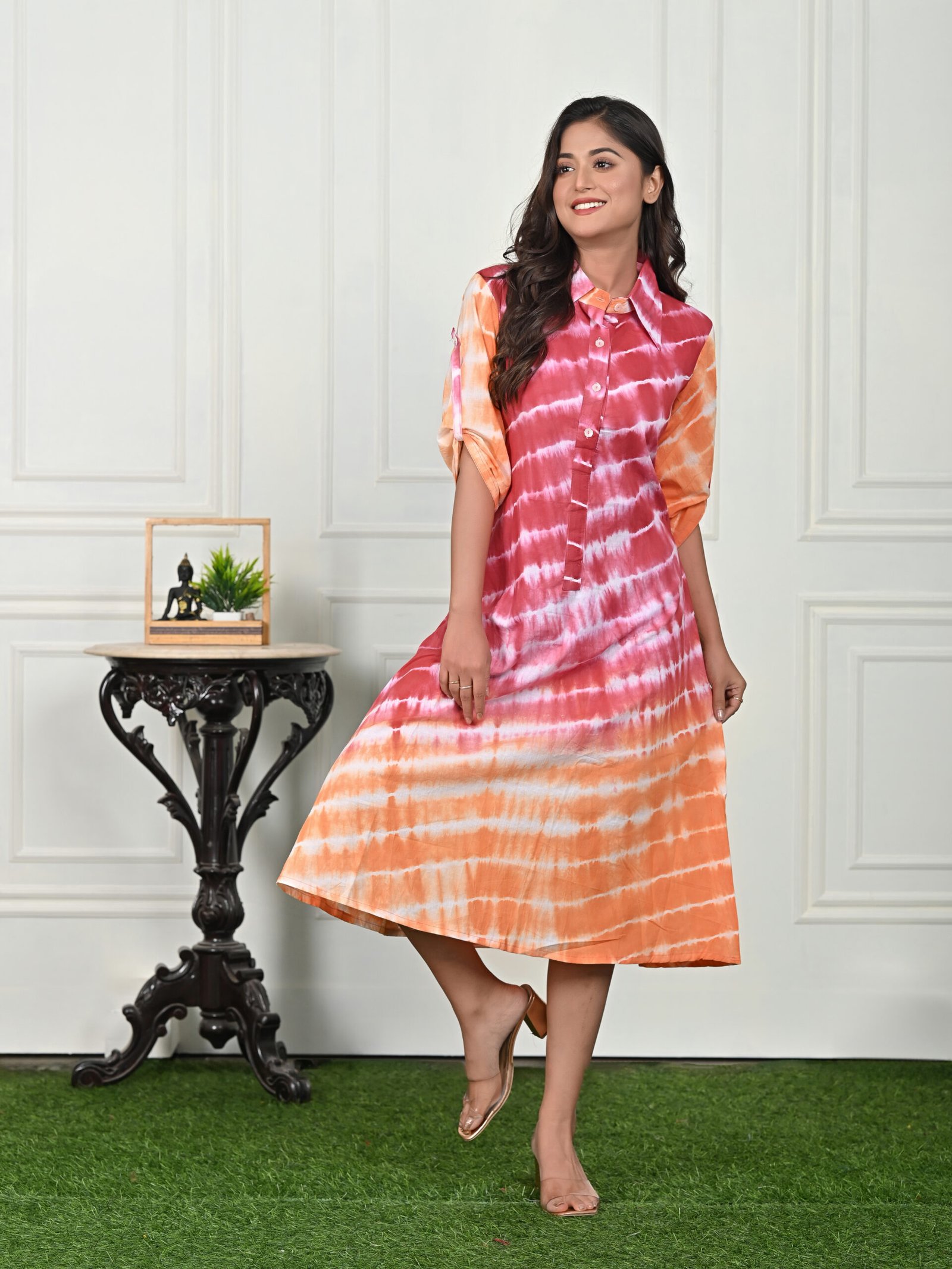 Adrika’s Multi Color Tie & Dye Dress